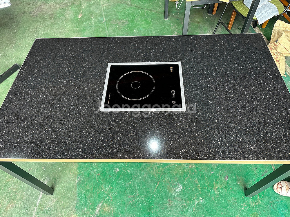 업소용 식당 한식 뷔페 함바 식탁 테이블 4인 750*1200 30각 40각--8